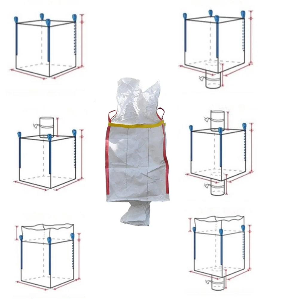 PP FIBC Bulk big sand firewood bags for Firewood