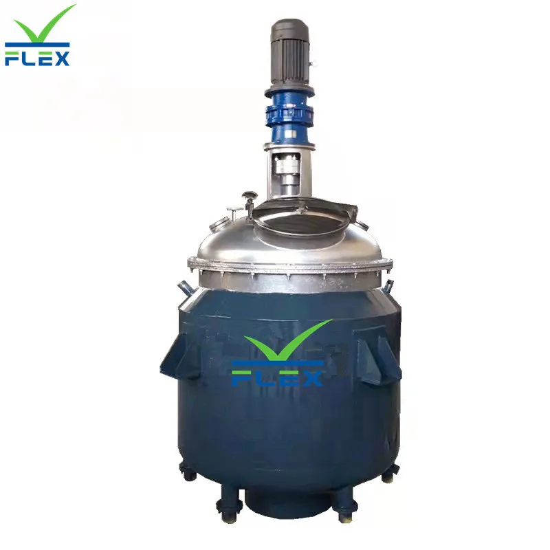 Industrial mixing chemical reactor steel carbon continous stirred tank reactor for block hot melt adhesive machine line