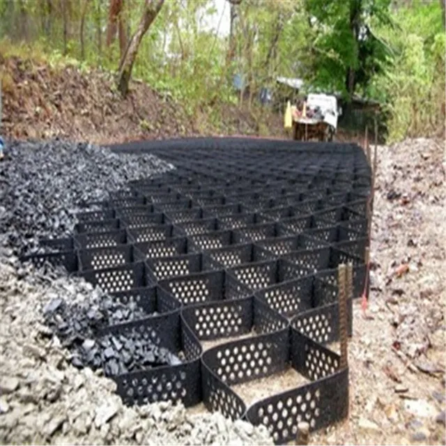 High quality hdpe erosion control gravel stabilizer driveway grid geocell factory supply cheap price