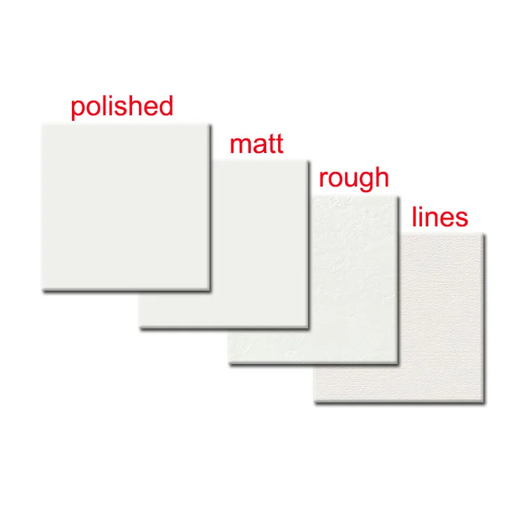 600*600mm Full Body Porcelain Project Tiles Floor Super Glossy White Polished Porcelain Floor Tiles