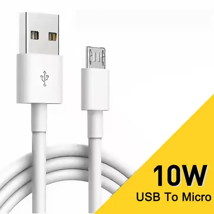 Eco Friendly White Micro USB Data Cable V8 Phone 2M Micro USB Cable Samsung
