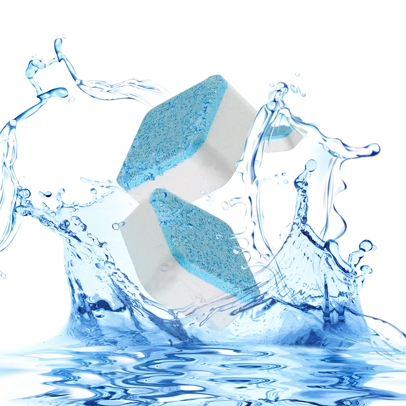 Washing machine detergent cleaner 12 pcs deep cleaning tablets for front loader & top load washer clean laundry tub seal