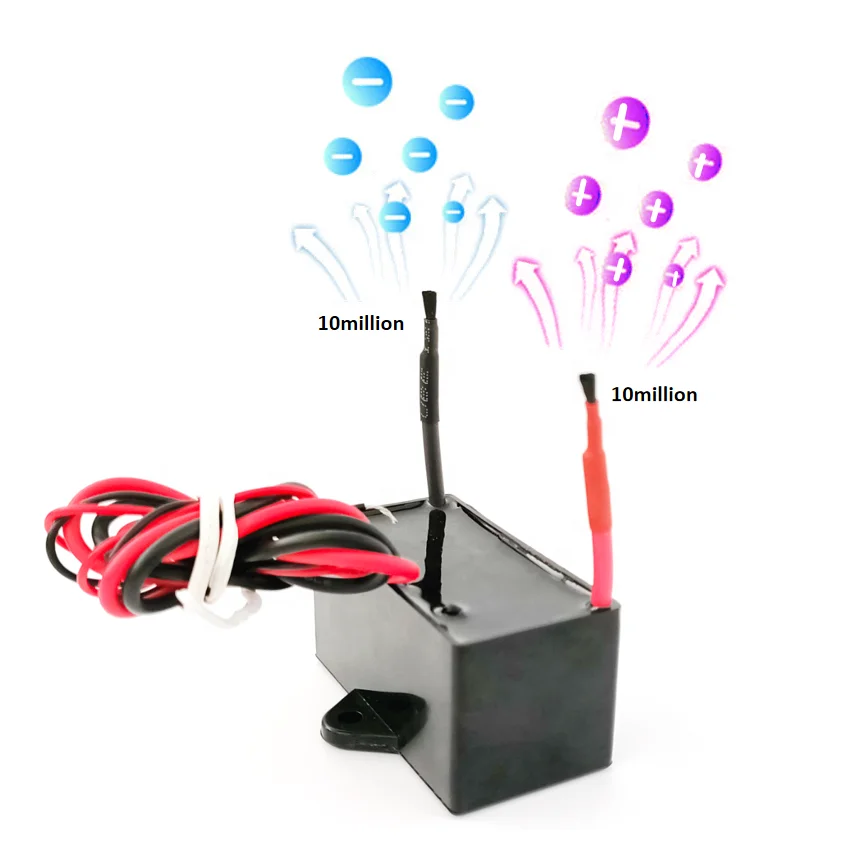 ac 220v bipolar plasma air ionizer negative ion anion generator