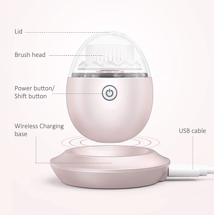best selling products 2023 4 in 1 multifunctional face makeup cleaner electric facial cleansing brush with Dropshipping