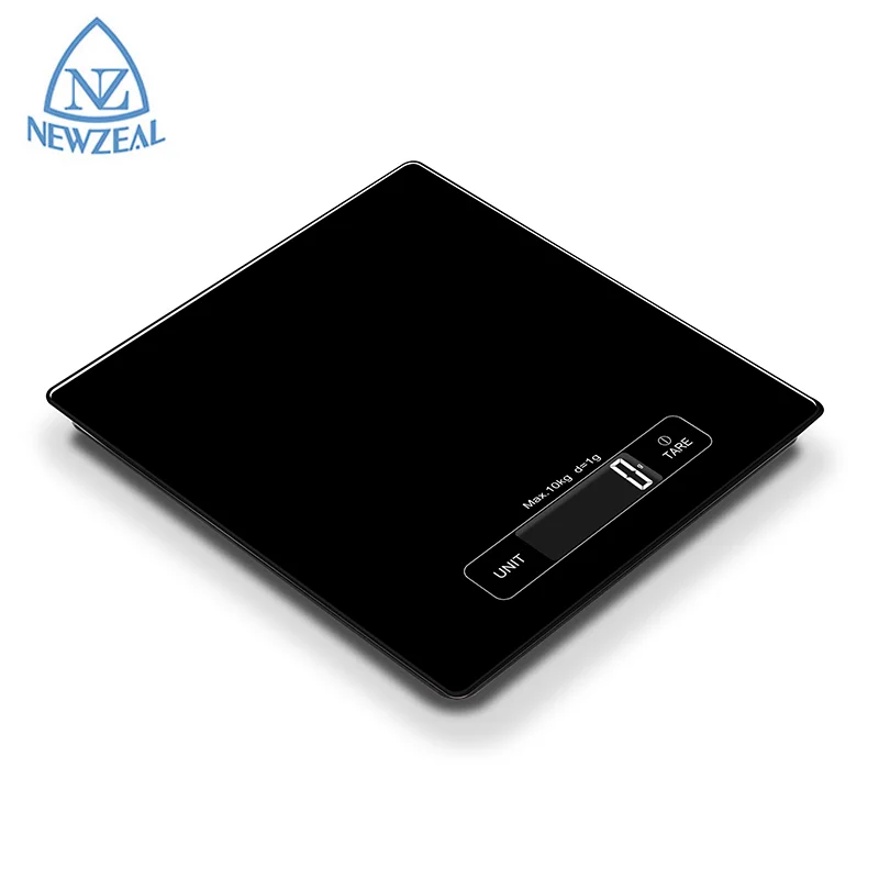 Foreign Trade 10 Kg Glass Portable Digital Kitchen Weight Food Scale