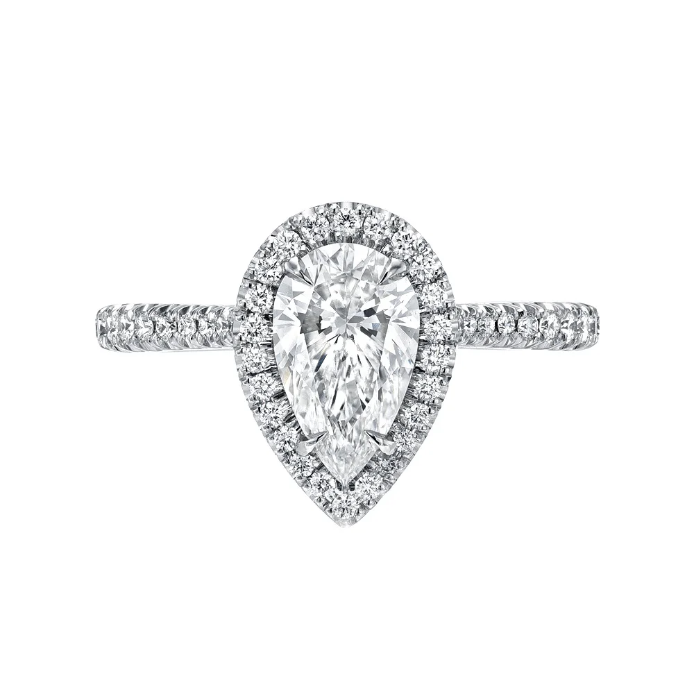 Custom Pass Diamond Tester Couple Lover Rings Gift 18K Real Yellow Solid Gold VVS1 Diamond Moissanite Engagement Wedding Ring