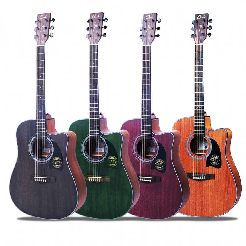 Оптовая продажа прочные электрогитары круглой формы струны для гитары дешевый музыкальный инструмент