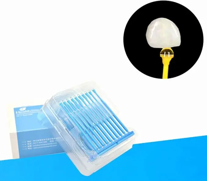 Easy Adhesion Brushing Liquid Wide Applications Microbrush Applicator Sticks for Dental Adhesive Tip Applicator