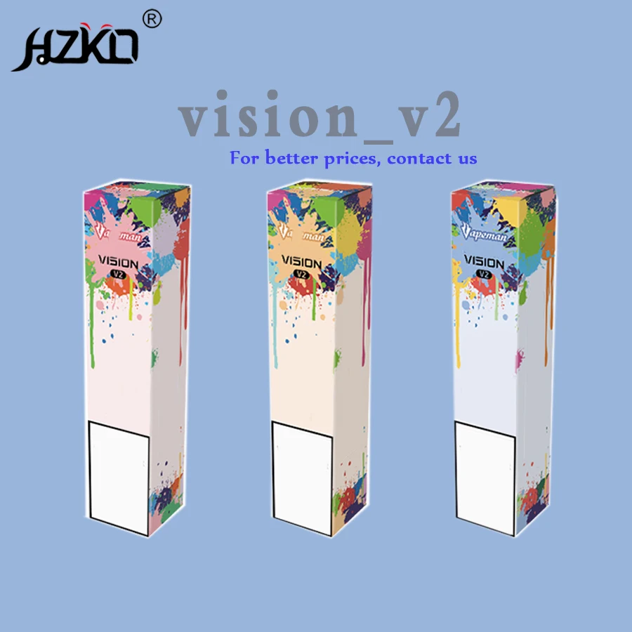 OEM упаковка Vapman Vision v2 оригинальная коробка для печати логотипа на заказ