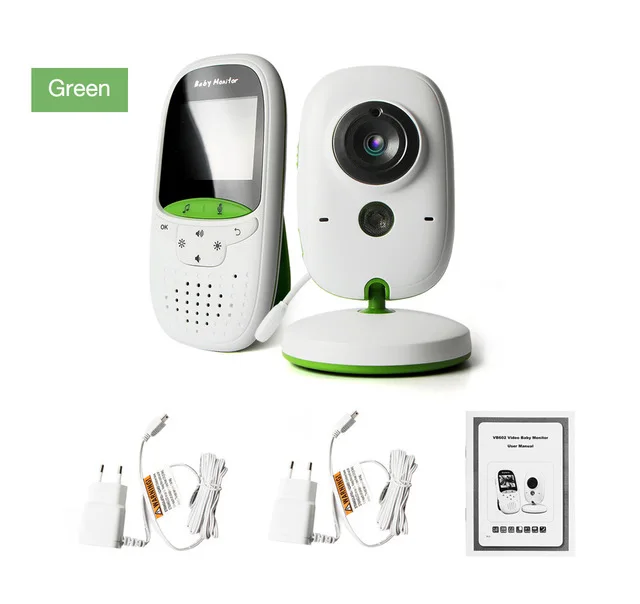 Baby Monitor Wireless Audio Video Baby Electronic Portable Intercom Babyfoon Camera BeBe Nanny Walkie Talkie Babysitter VB602