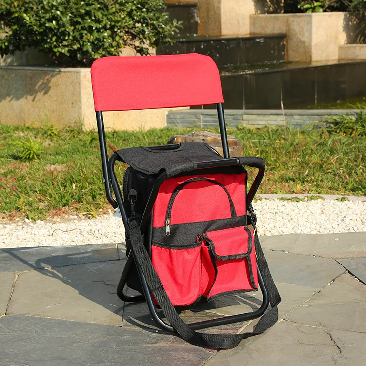 35*28*58cm Manufacture directly Amazon hot sale Fishing chair with cooler bag