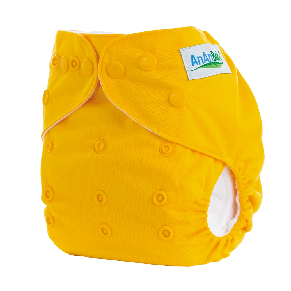 Low MOQ reusable adjustable and washable cloth diaper for baby