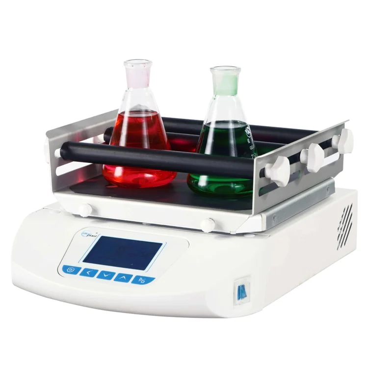 Laboratory platform orbital automatic shaking incubator shaker for flask