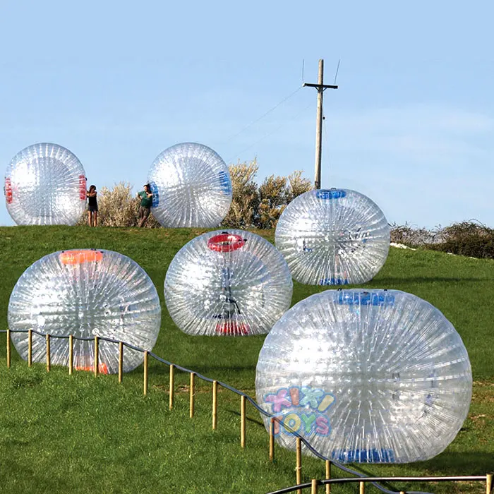 XIXI TOYS Outdoor PVC/TPU Durable Human Inflatable Zorb Ball,Inflatable Grass Rolling Balls