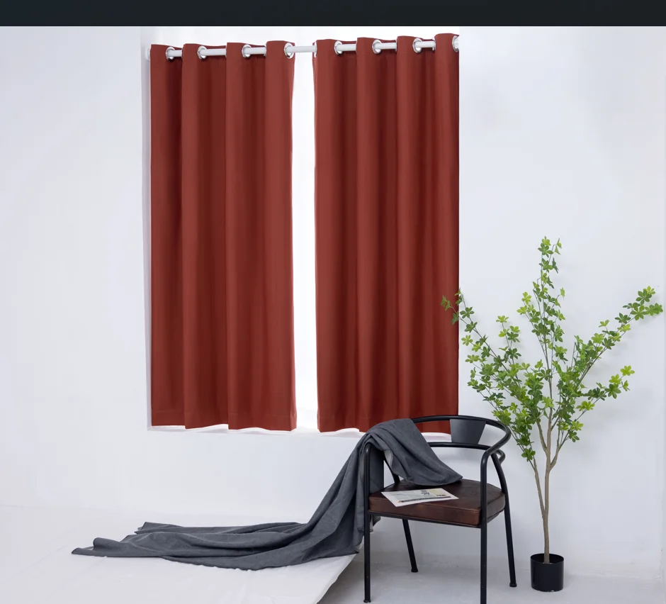 Goods in stock shading bed curtain home lighting shading curtains bed curtain for living room high shading rate