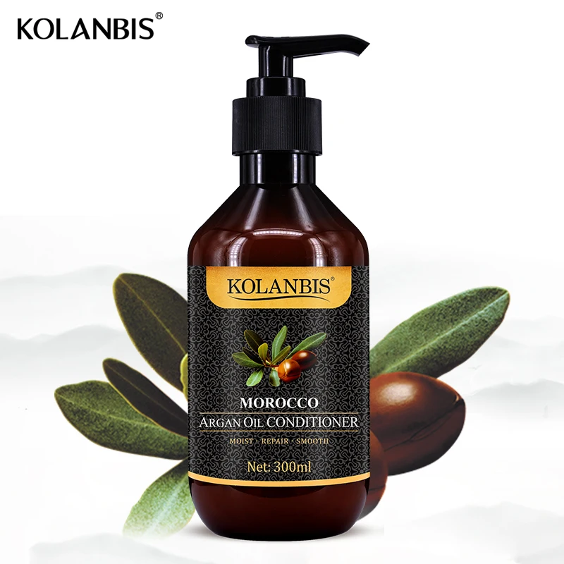 300ML oem professional moisturizing argan oil conditioner brow gel for hair lotion