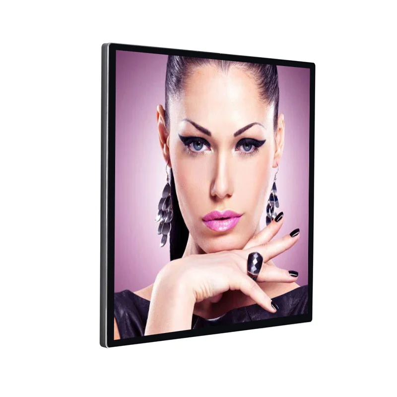 27 Inch TFT 450 cd/m2 IPS Bar Type Narrow Bezel Square Screen LCD Digital Signage And Displays