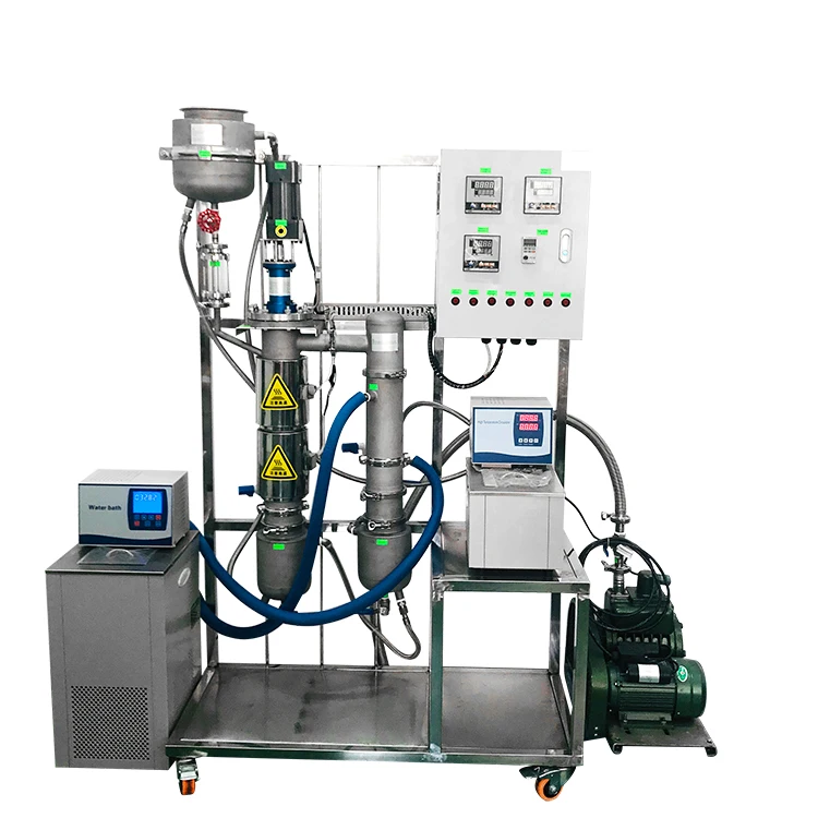 
Industrial Vacuum Oil Distillation Equipment scraper thin film evaporator 