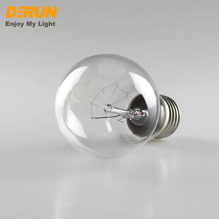110V 220V round clear light bulbs 15w 25w 40w 60w 70w 100w 150w 200w  E27 B22 Indoor General Lighting Service bulbs , INC-A55