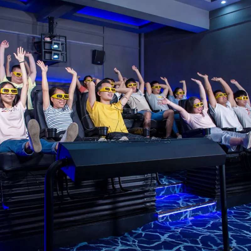 Newest Invest Project 7d hologram technology projector 5D 7D Cinema Ride