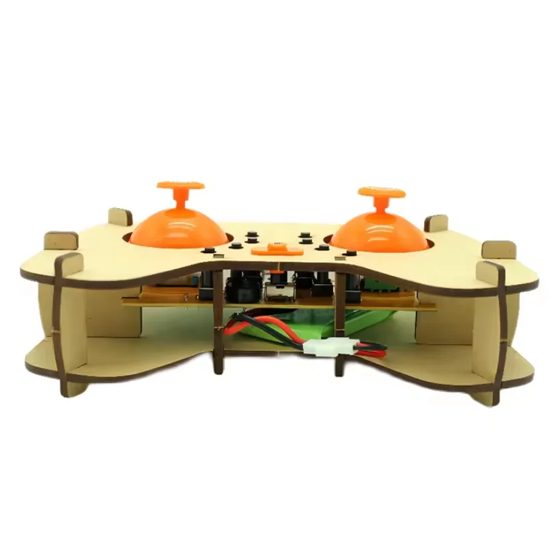 YYW-002 Hot Selling DIY Drone Assembly Remote Control Gift Programming Wooden Puzzle RC