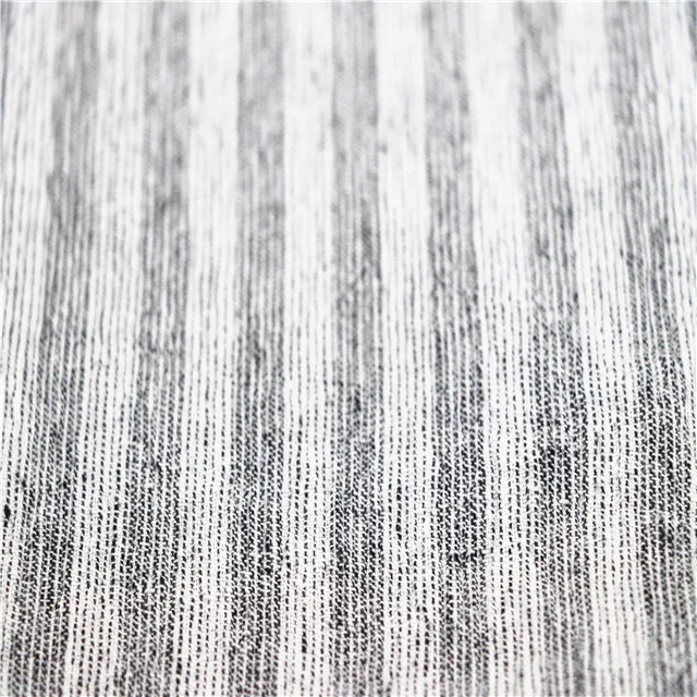 popular fashion crinkle linen cotton for women apparel fabric