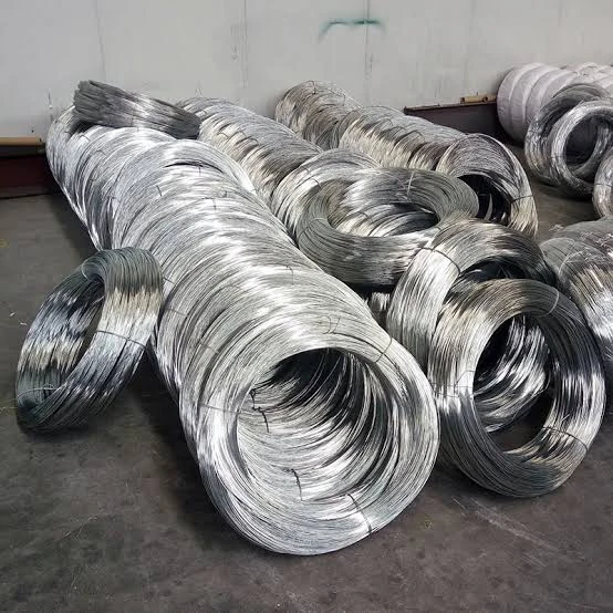 Hot Dipped 2.5mm Round Steel Wires Spring 12 Gauge High Tensile Galvanized Iron Wire Sale for South America Africa Mrket