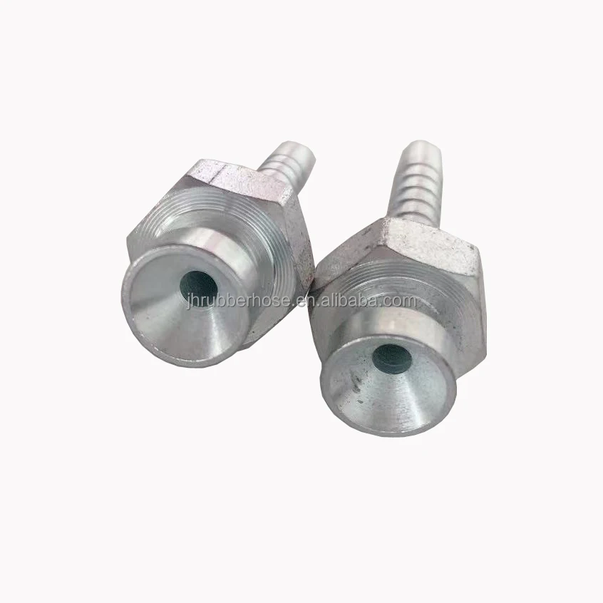 Custom Stainless Steel Barb Hose Fitting Connector Hydraulic Adapter hydraulic Fittings And Hose Carbon Steel Hydraulic Fitting