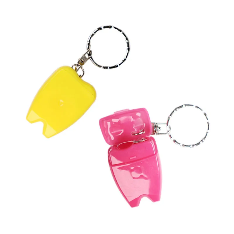 Tooth floss Keychain dental floss  super floss 15m