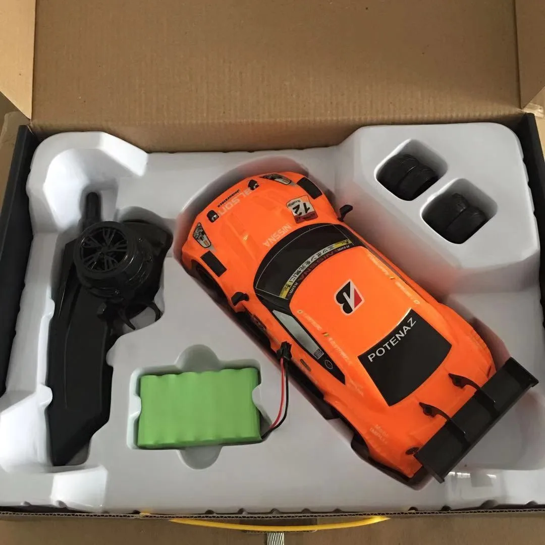 1:18 высокоскоростной автомобиль с дистанционным управлением четырехколесный привод Быстрый внедорожный Дрифт Гонки 2 4G Детские электрические