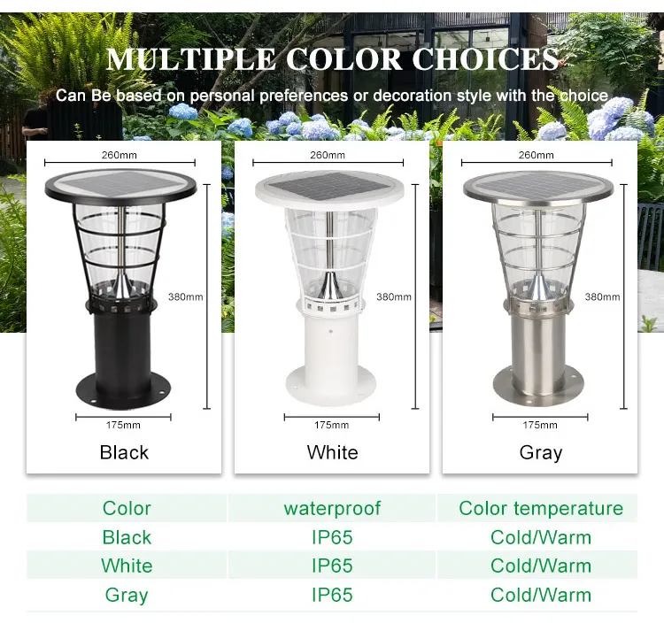 Garden solar decorative LED lighting outdoor  bright solar power patio light