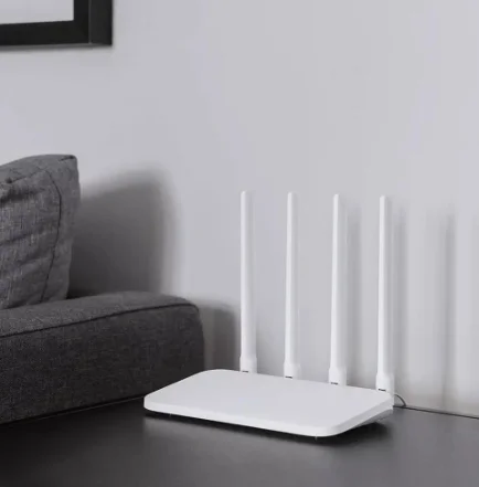 2022 Mijia WIFI Router 4C Router APP Control 64 RAM 802.11 b / g / n 2.4G 300Mbps 4 antennas wireless routers repeater for home