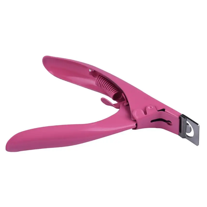 100 Pcs White Natural False Acrylic French Tips & Nail Art Glue Cutter Tool Set Professional Nail Art Tool for Nail Technician