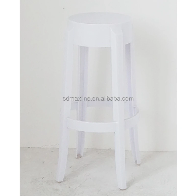 Design Modern Nordic Plastic Bar Stools Office Coffee Leisure Bar High Chair