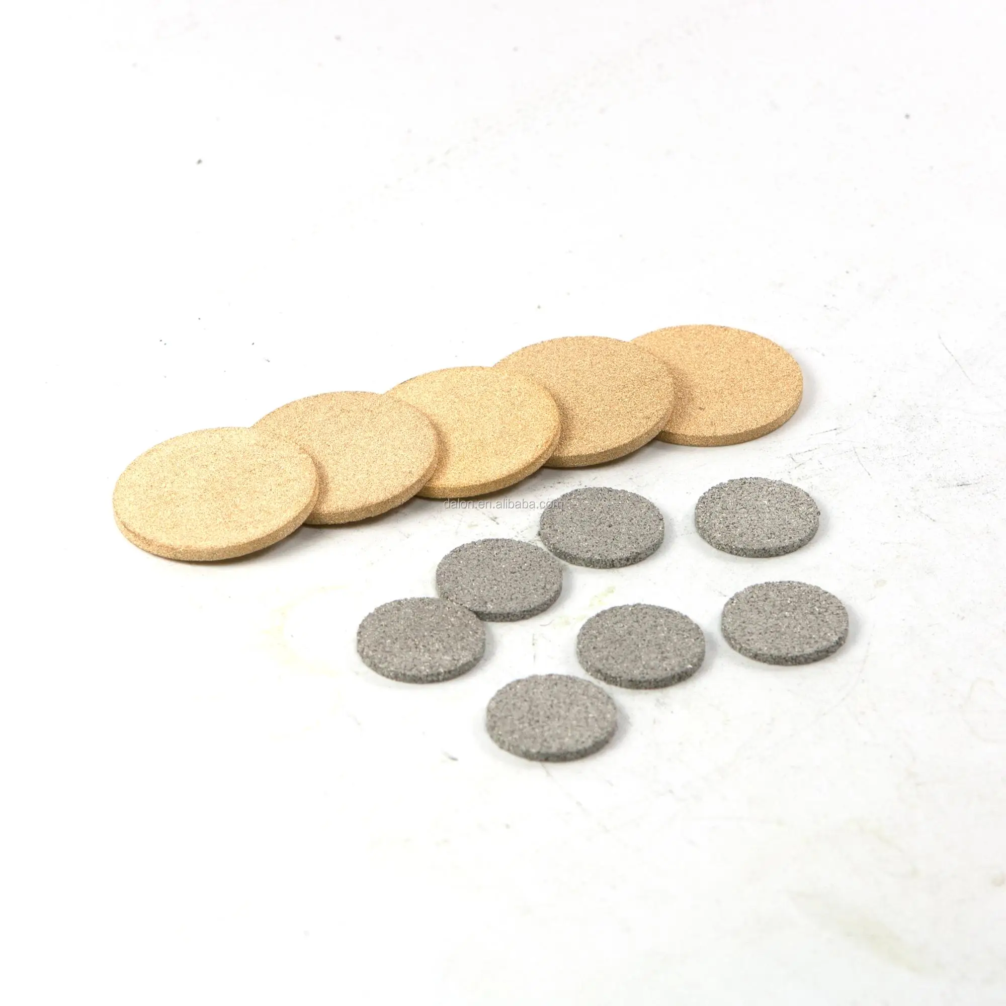 sintered porous plastic PE metal bronze stainless steel inox disc filter