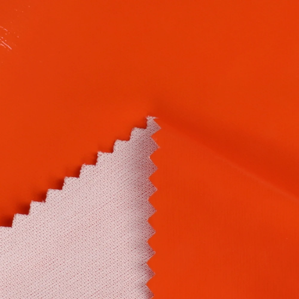 Widely Used Superior Quality Synthetic China glossy Artificial Leather metal PU shinning clothing leather