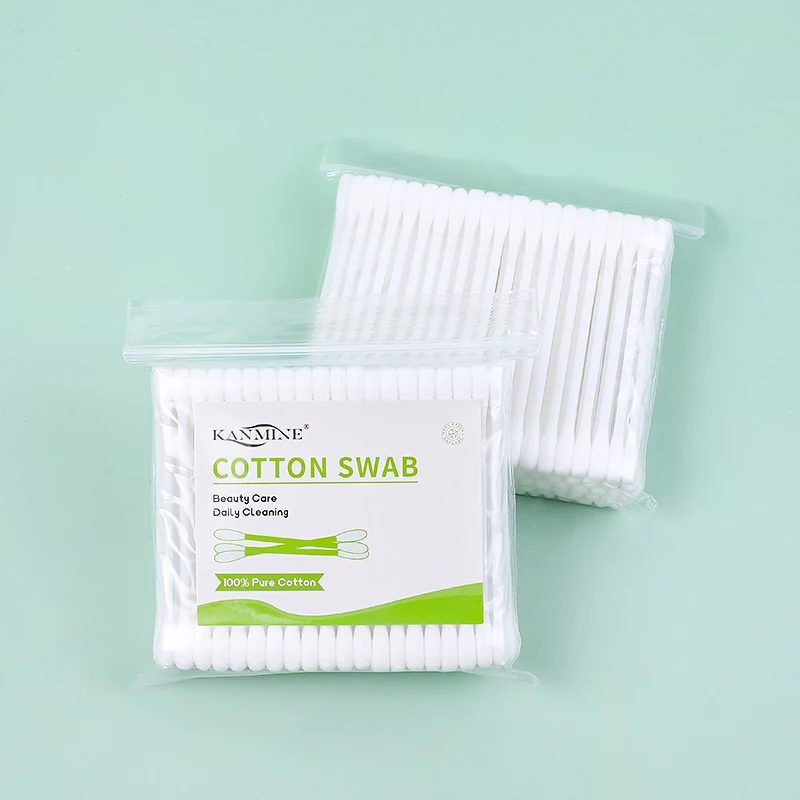 New design private label cotton buds make up swab makeup qtips