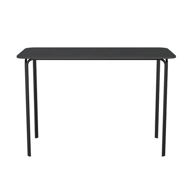 Modern Minimalist Design Office Commercial Furniture Rectangular MDF Coffee Restaurant Wooden Dining Bar Table