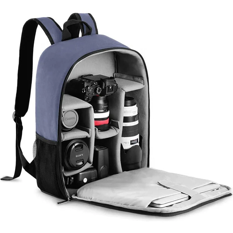 Professional Custom Large Travel Camera Bag Backpack Assistant Video Dslr Waterproof Camera Backpack With Laptop Compartment