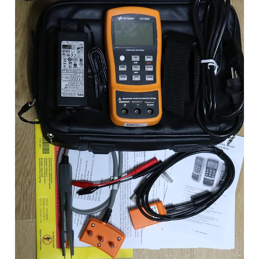 Original and New Keysight Handheld LCR Meter U1733C In Stock