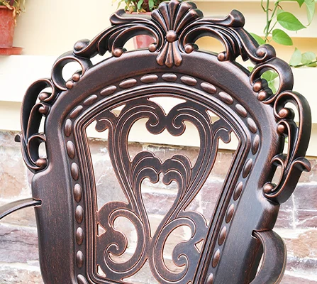 High Quality Metal Garden Furniture Table and Chairs Set for Outdoor