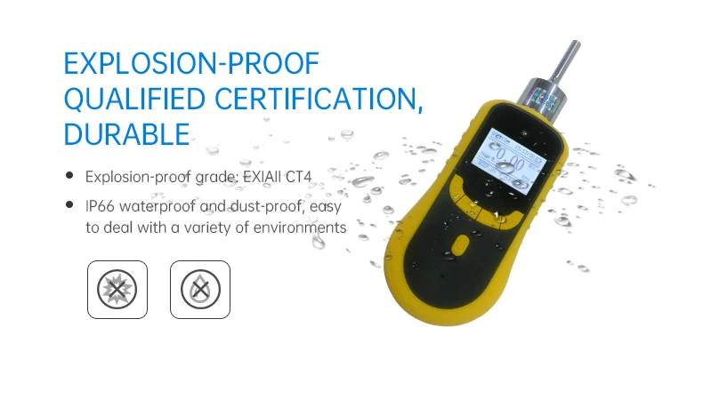 Portable ozone sensor with usb charger ozone gas detector