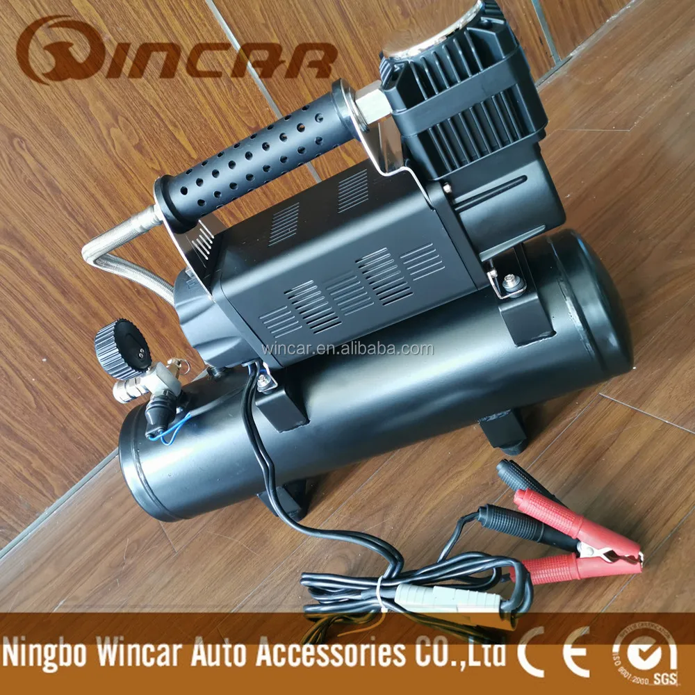 Auto 12v Mini Air Compressor 200psi With 8 Liter Tank