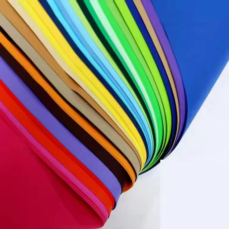 Factory Custom Eco-friendly Reusable Water Absorbent 100% PP Spunbond Non Woven Fabric For Nonwoven Bag