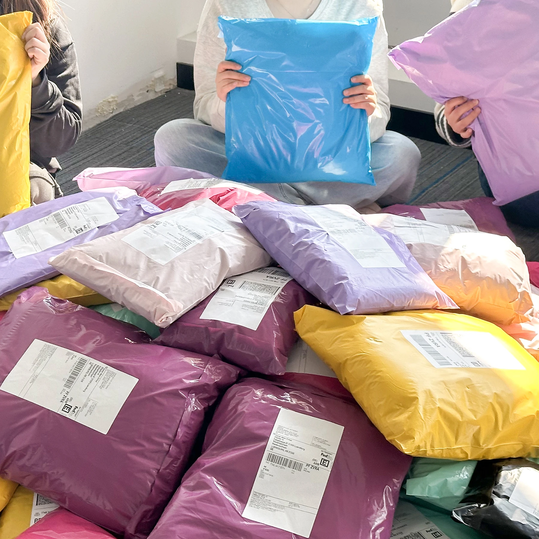 Custom Mailer High Quantity Printing Polymailer Shipping Bags For Clothing