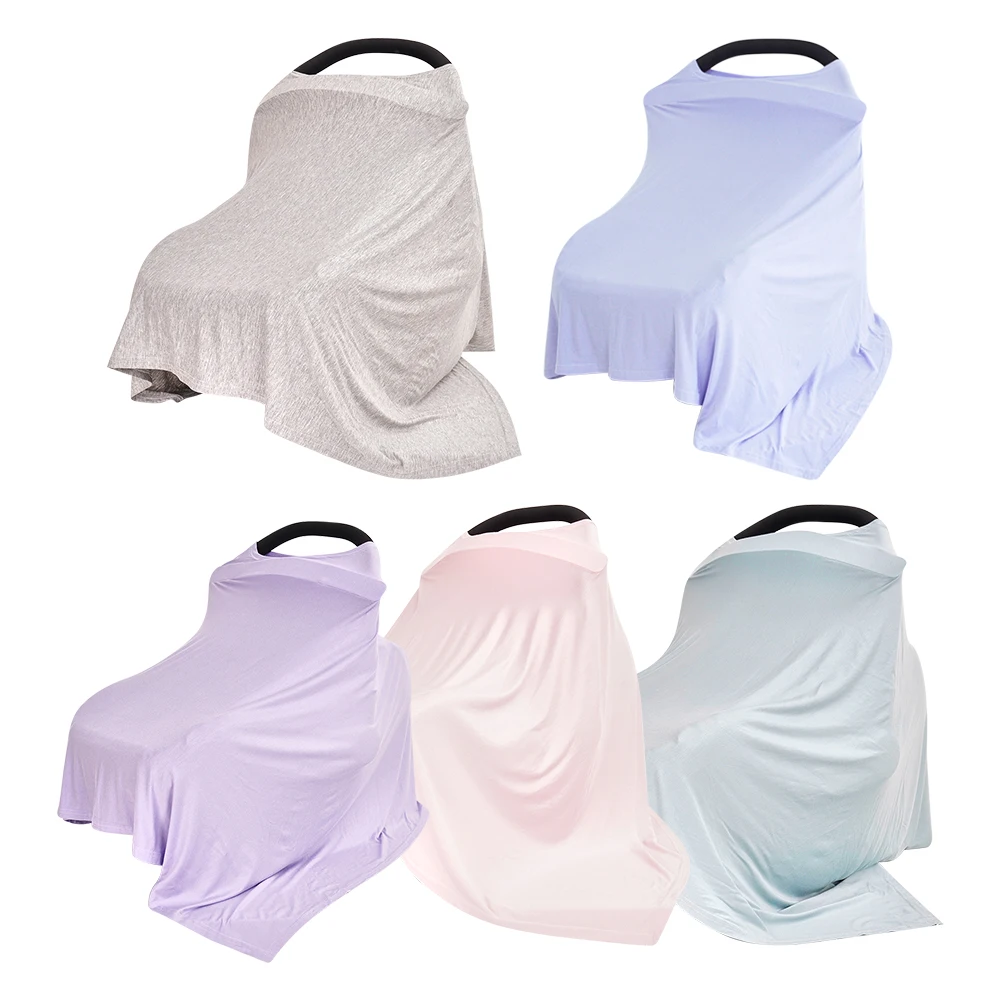 Ultra Soft Breastfeeding Cover Modal Elastic Baby Nursing Cover