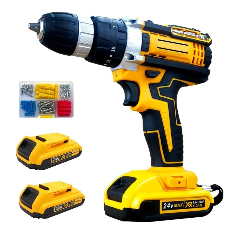 Original Hot Sale Cordless Magnetic Drill Power Tool Set Advanced Impact Power Machine 36V Tool Set