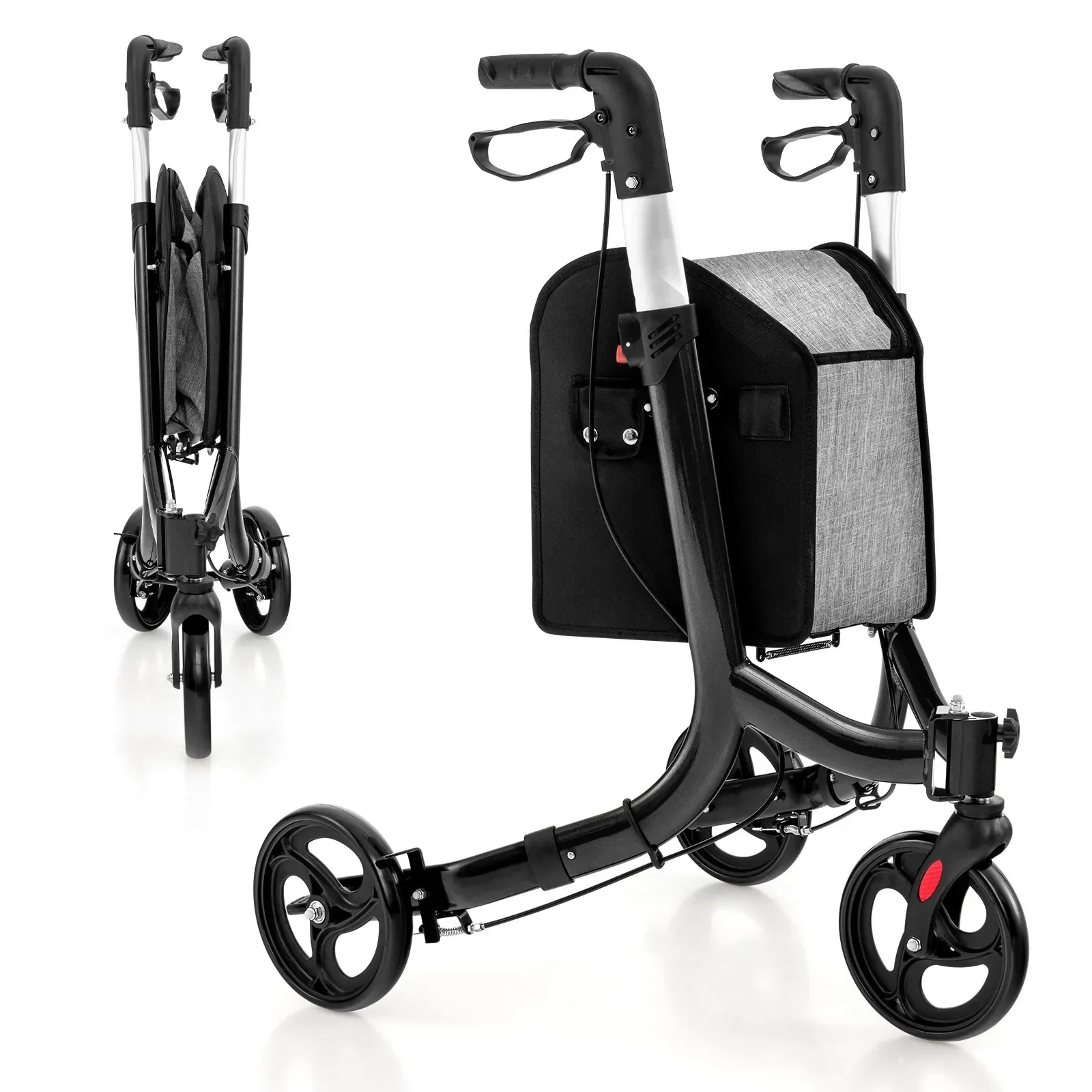 Wheel Walking Walker Assistive Device Medical Toilet Disabled Equipment Walker & Rollator Adult Dissability Walker with Seat