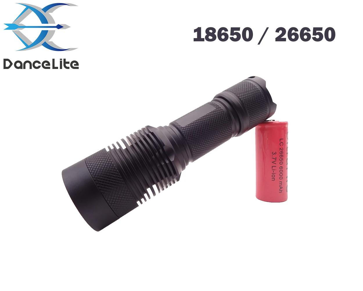 C8.2 SST40.2 15W Self Defense Tactical LED Flashlight Lantern 7000mA Current 5MODE Emergency Torch