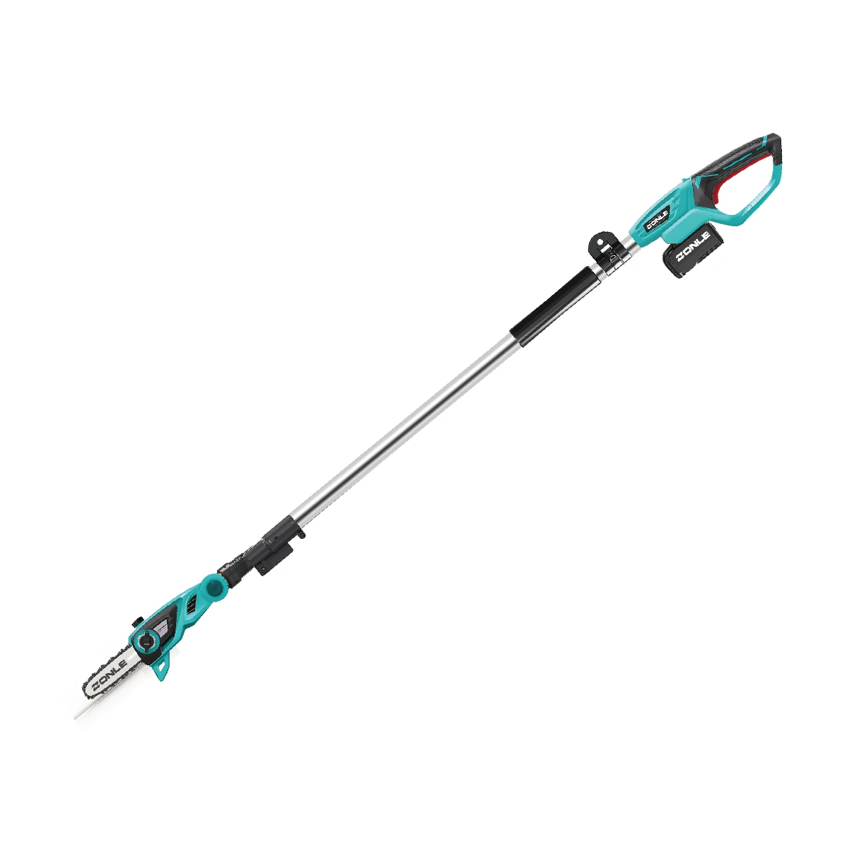 Rotated 180 Degrees and Adjustable in Length 1.4 to 2.8 Meters Universal Extension Pole for Tool Use